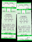 Tickets for Bob Mould at Tramps, New York City March 22, 1997