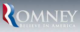 The new Romney for president logo